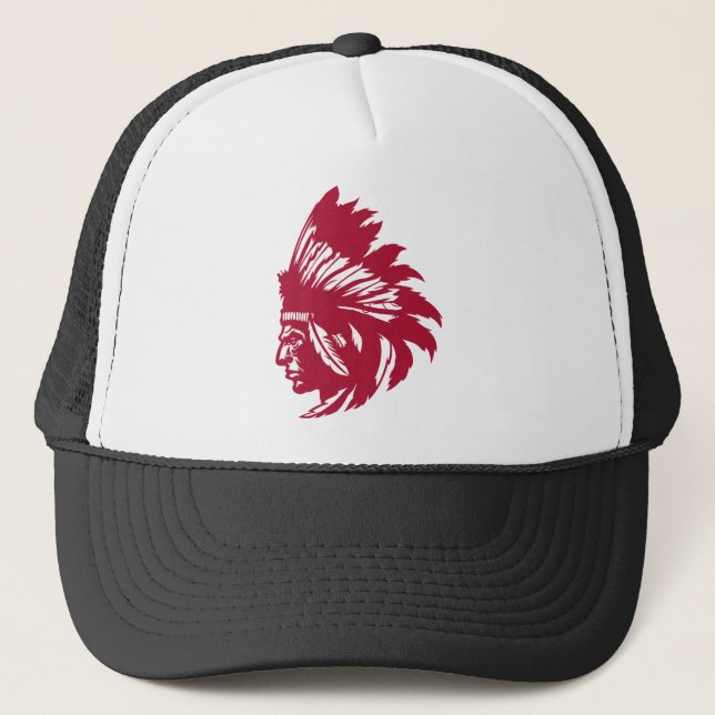 Native American Bird Trucker Hat (Front)