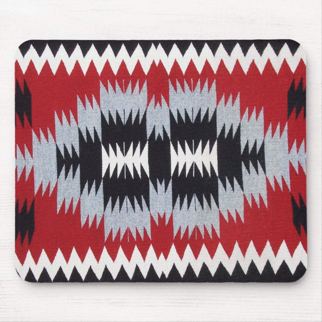 Native American Blanket Weaving Mousepad Zazzle