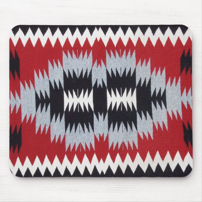 Native American Blanket Weaving Mousepad (Front)