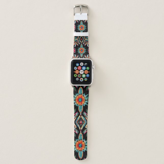 Native American Bohemain Apple Watch Band (Front)