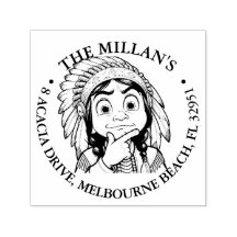 Native American boy Shocked theme