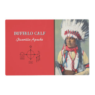 Native American Buffalo Calf Placemat