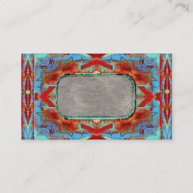 native american business card (Front)