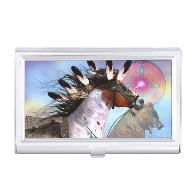 Native American Business Card Holder (Front)
