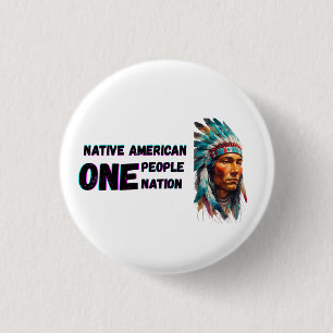 Native American Button
