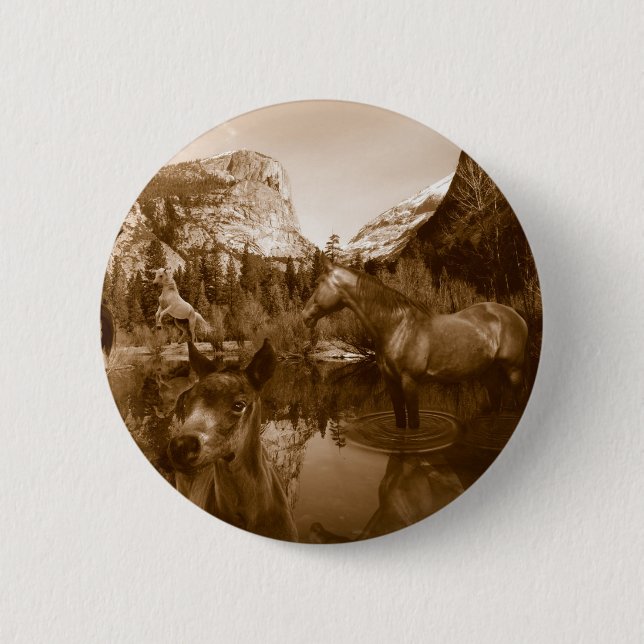 native american button (Front)