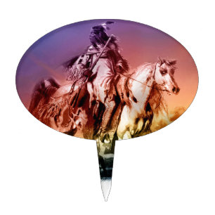 Native American Cake Topper