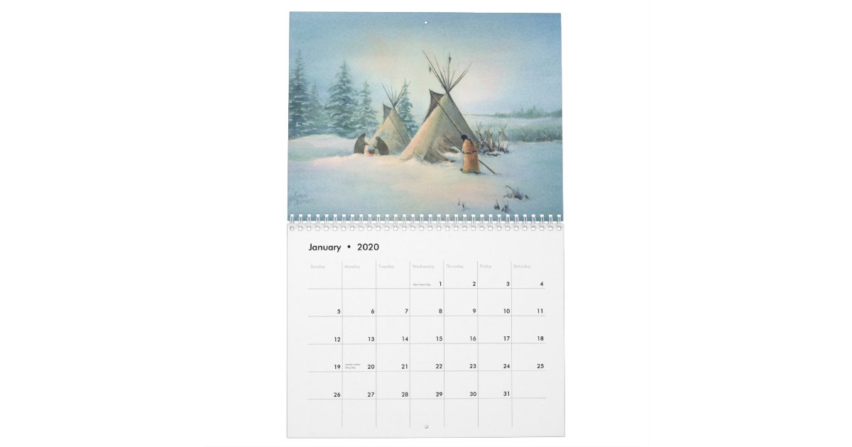 NATIVE AMERICAN CALENDAR by SHARON SHARPE