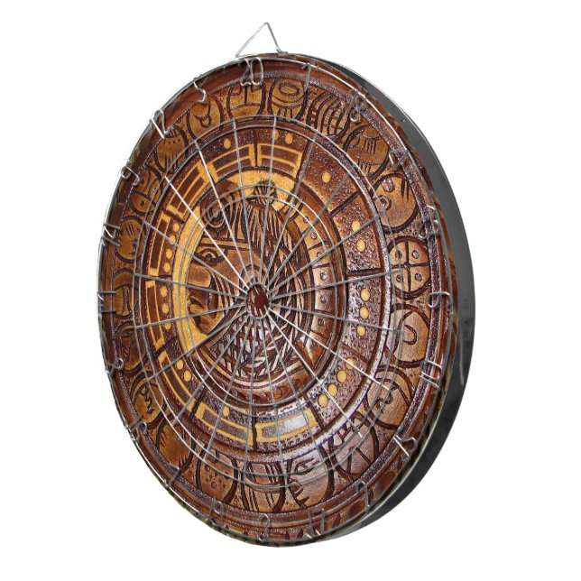 Native American Calendar Dart Board (Front Right)