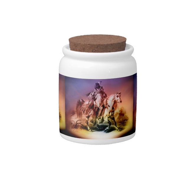 Native American Candy Jar (Front)