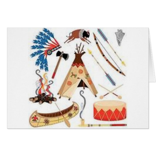 Native American Card