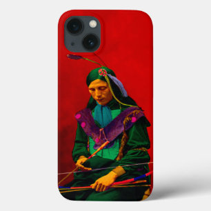 Native American Cherokee Pop Art iPhone 13 Case