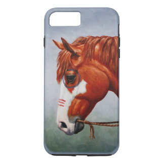 Native American Chestnut Pinto War Horse iPhone 8 Plus/7 Plus Case