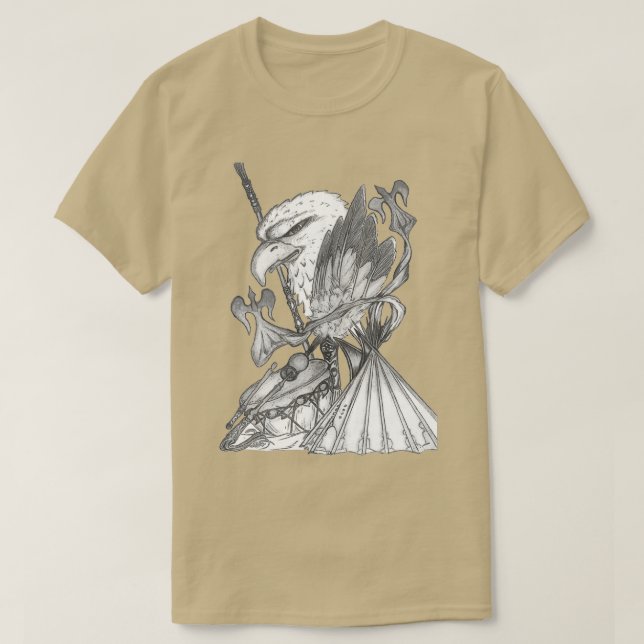 Native American Church  T-Shirt (Design Front)