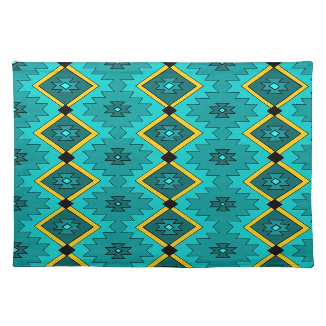 Native American   Cloth Placemat (Front)