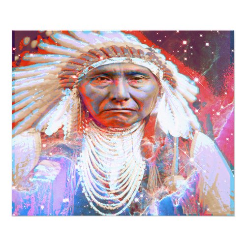 Native American  Crazy Horse Photo Print