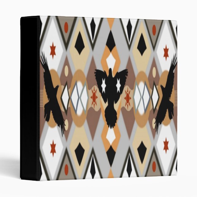 Native American Crow Binder (Front/Spine)
