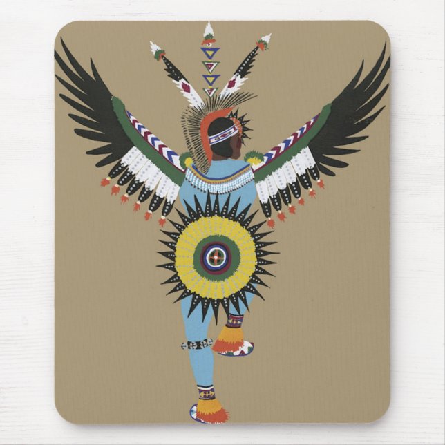 Native American Dancer-Mousepad Mouse Pad (Front)
