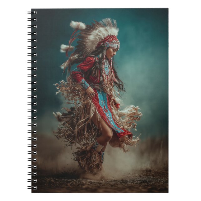 Native American Dancer Notebook (Front)