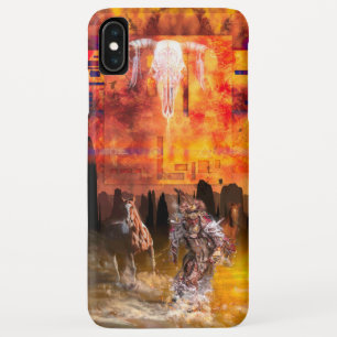 Native American Dancer ROLLING THUNDER iPhone XS Max Case