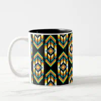 Southwestern Kokopelli Coffee Travel Mug with Lid 14 Ounce Ceramic