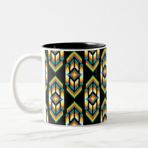 Native American Design Midnightpng Two_Tone Coffee Mug