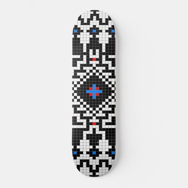 Native American Design Skateboard Deck (Front)