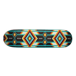 Native American Design Skateboard Deck