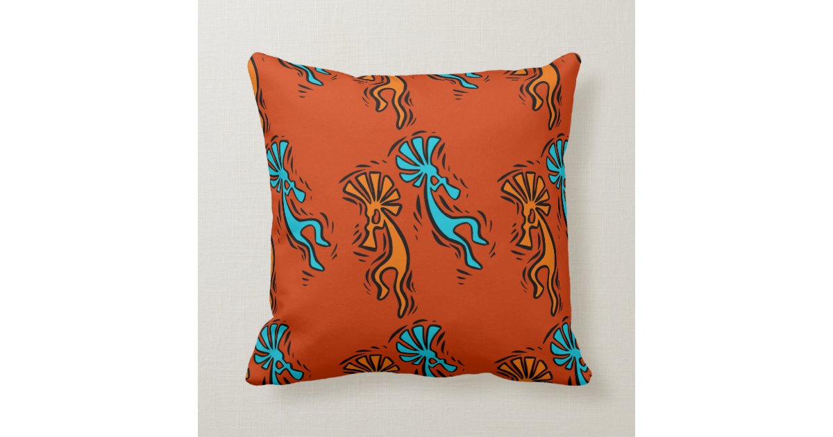 Native American Design Throw Pillow