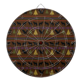 Native American Designs Dart Board