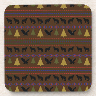 Native American Designs Drink Coaster