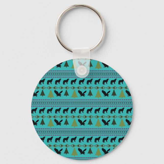 Native American Designs Keychain (Front)