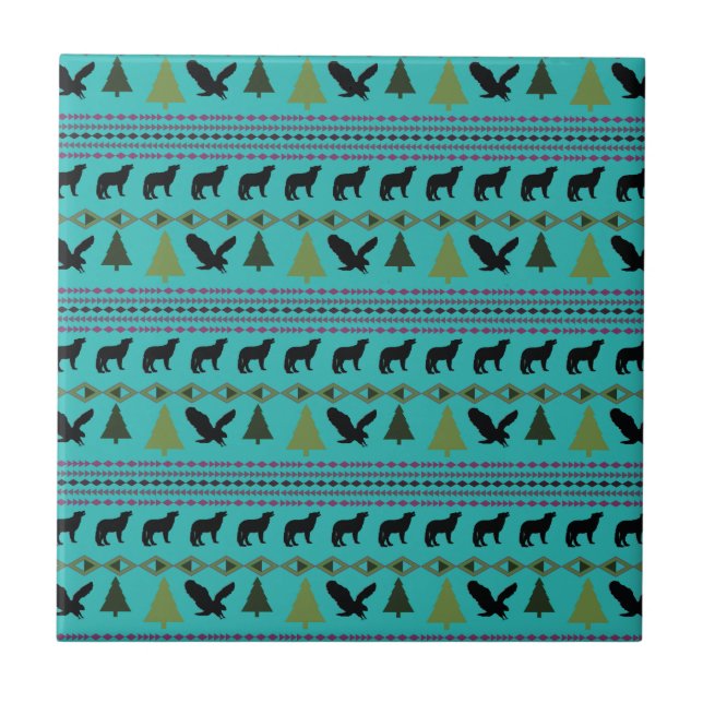 Native American Designs Tile (Front)