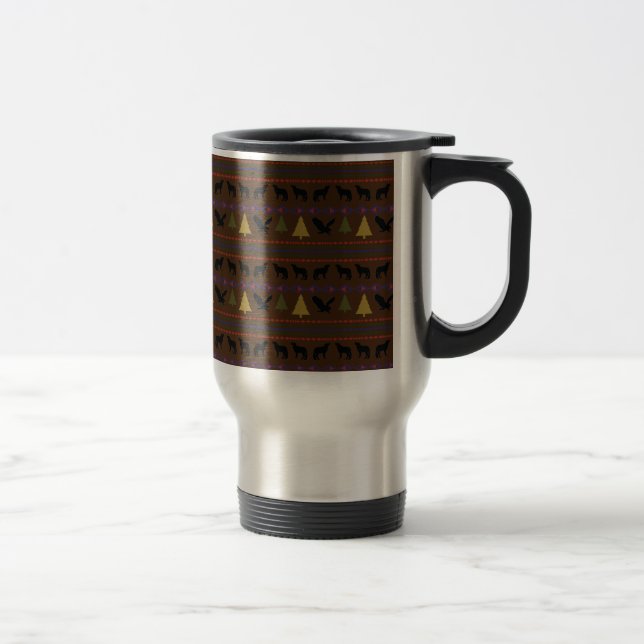 Native American Designs Travel Mug (Right)