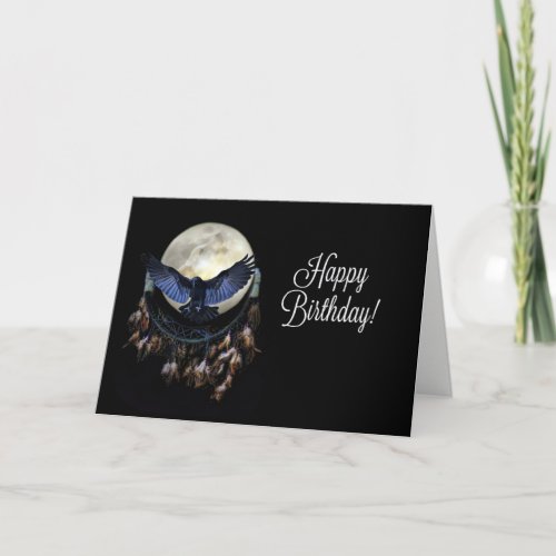 Native American Dream Catcher Birthday Card