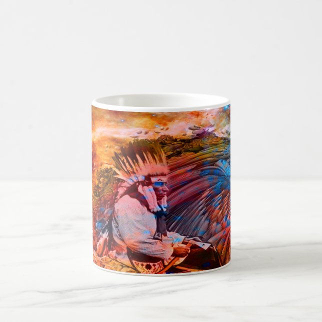 Native American  Dream Coffee Mug (Center)