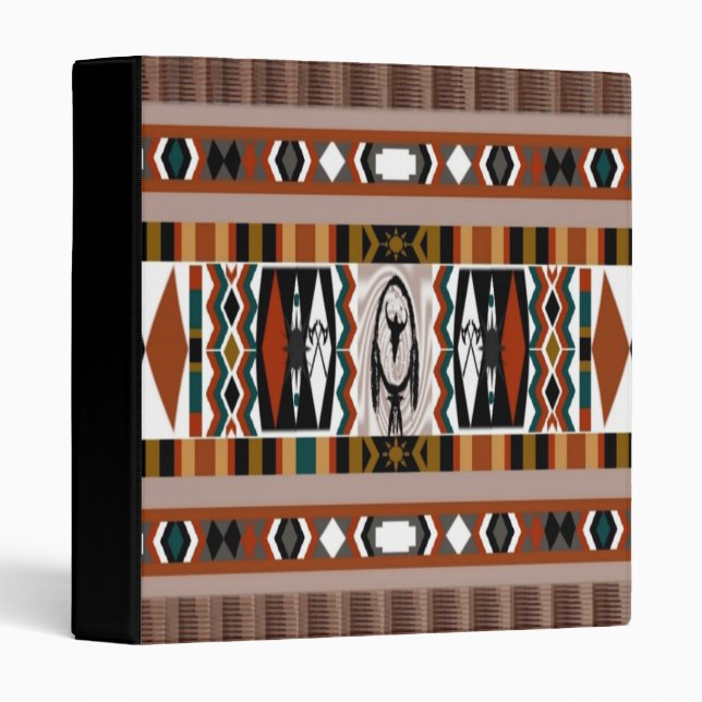 Native American Dreamcatcher Binder (Front/Spine)