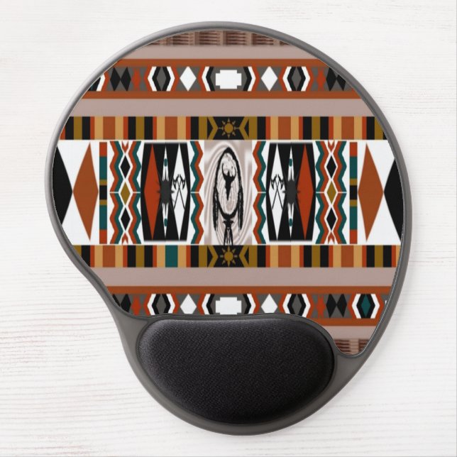 Native American Dreamcatcher Gel Mousepad (Front)