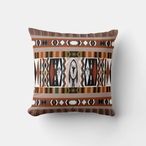 Native American Dreamcatcher Pillow