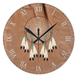 native american dreamcatcher wall clock