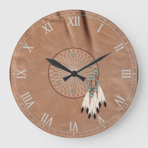 Native American Dreamcatcher Wall Clock