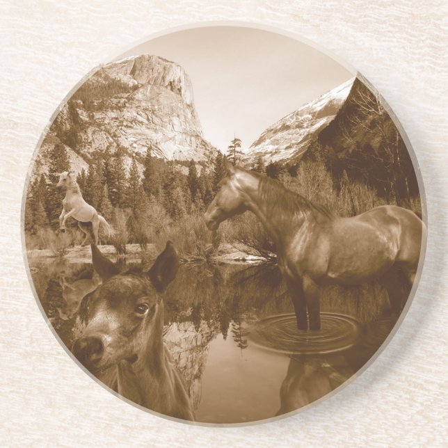 native american drink coaster (Front)