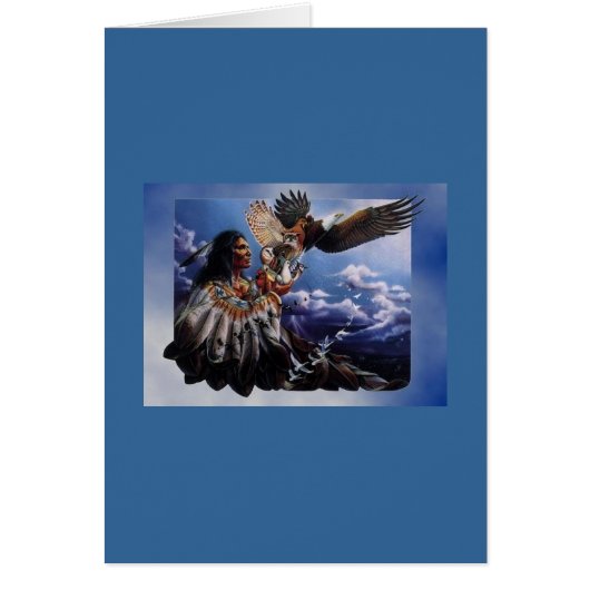 Native American Eagle Cards (Front)