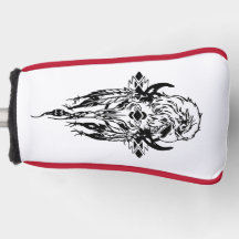 Native American, Eagle, Dreamcatcher, cow skull