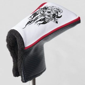 Native American, Eagle, Dreamcatcher, cow skull Golf Head Cover