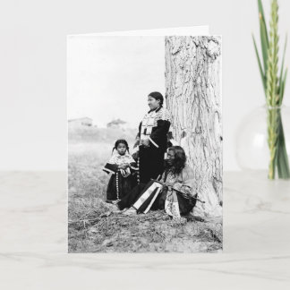 Native American Father and Family Card