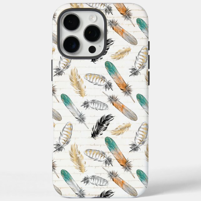 Native American Feather iPhone Case (Back)