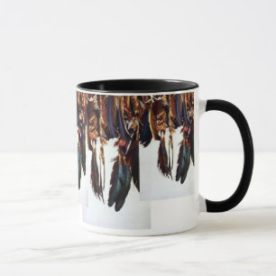 Native American Feathers Mug