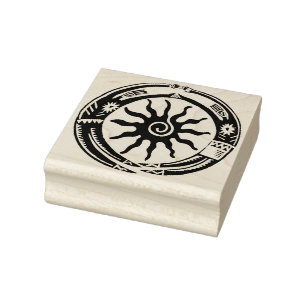 Native American Fertility Dance Design stamp