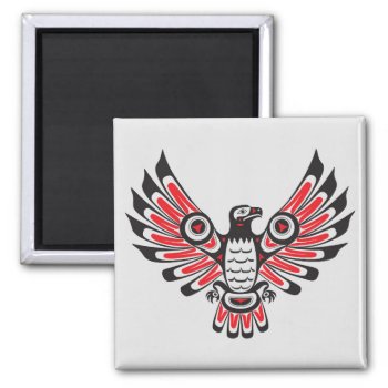 Native American Fire Bird  Magnet by paul68 at Zazzle